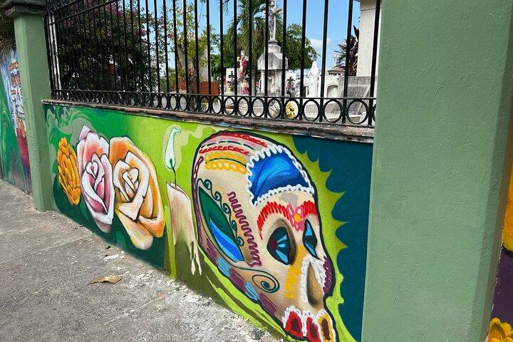 Tour del cimitero ispirato alla Giornata dei morti a Puerto Vallarta