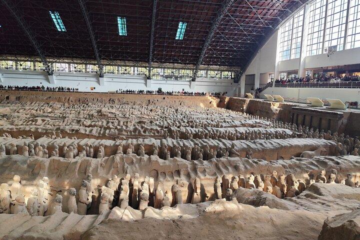 Xi'an Volledige dagtour Terracotta stadsmuur van het leger en moslimstraat