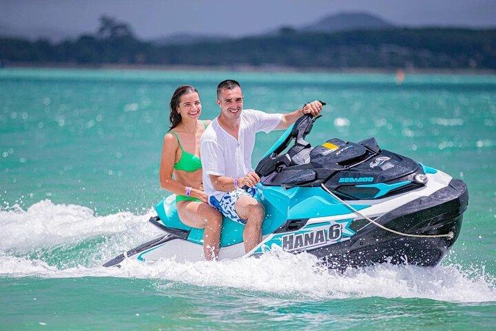Paseo en moto acuática panorámica de 9 islas con avistamiento de monos desde Phuket
