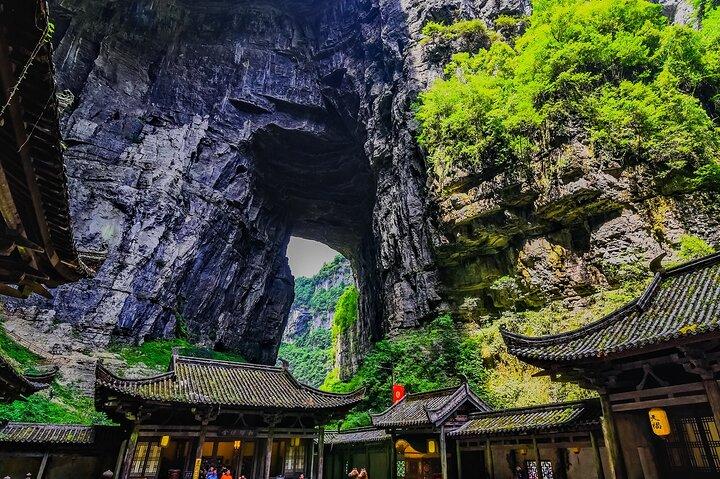 Tour de tres puentes y montaña de hadas desde Chongqing
