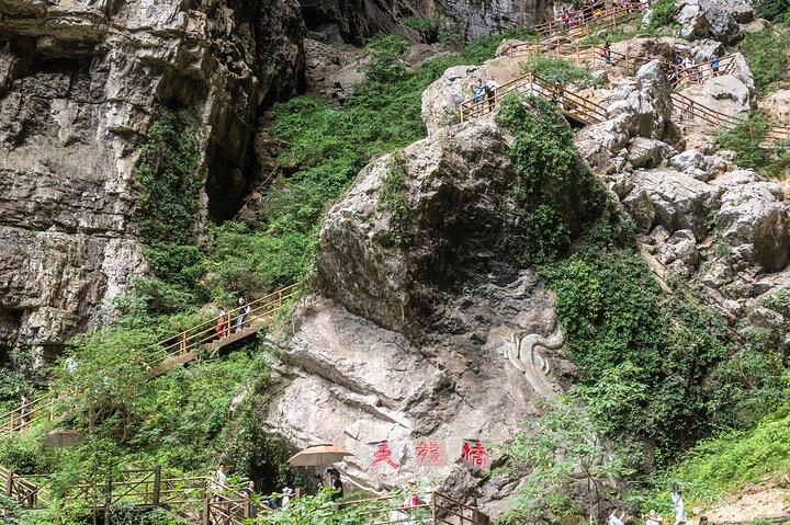 Tour de tres puentes y montaña de hadas desde Chongqing