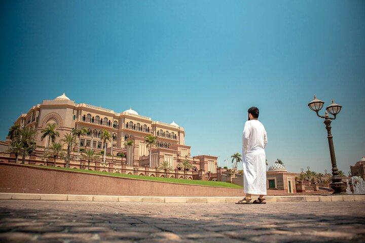 Excursion privée d'une journée à Abu Dhabi avec option déjeuner