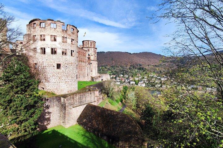 Castillo de Heidelberg y ciudad romántica