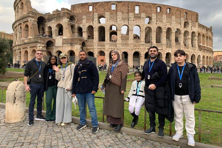 Semi-privétour naar Colosseum + Forum Romanum & toegang tot Palatijnheuvel
