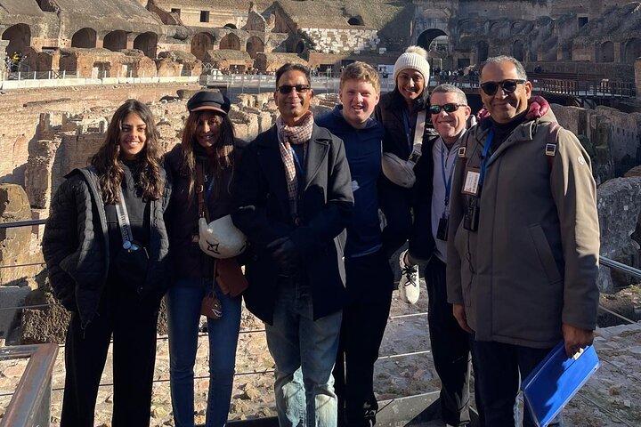 Semi-privétour naar Colosseum + Forum Romanum & toegang tot Palatijnheuvel