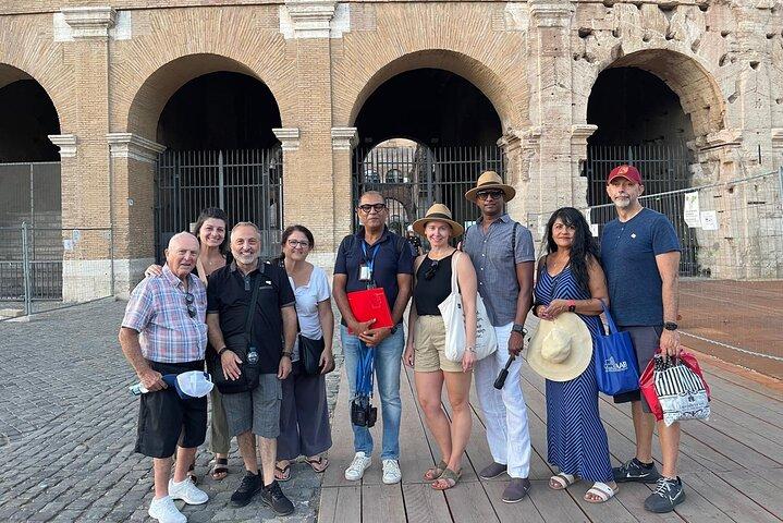 Semi-privétour naar Colosseum + Forum Romanum & toegang tot Palatijnheuvel