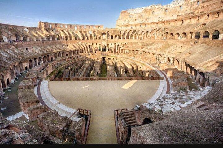 Semi-privétour naar Colosseum + Forum Romanum & toegang tot Palatijnheuvel