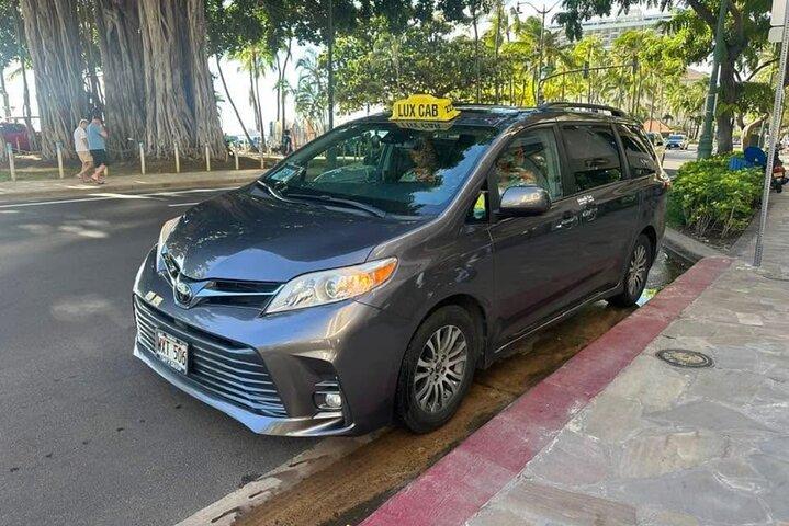 Oahu Private Transfers på Honolulu Lufthavn og Waikiki hoteller