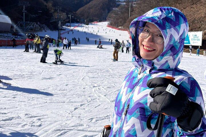 ソウルからの場合： エリシアン江村スノーアドベンチャー: デイリースキーツアー