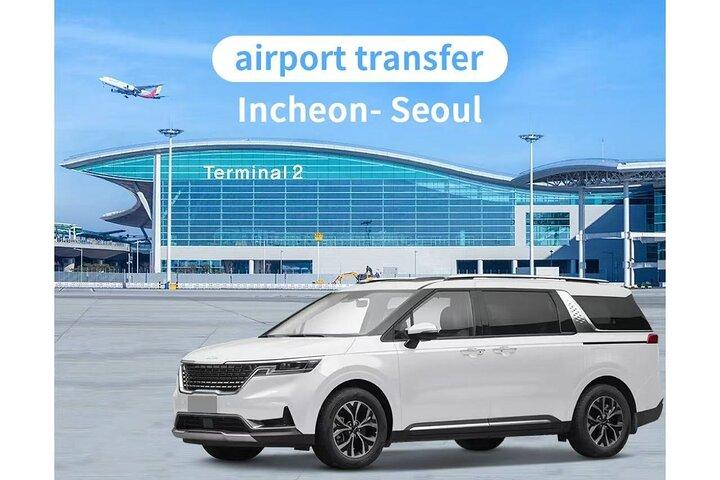 Incheon Flughafen nach Seoul/Seoul nach ICN Private Transfer(1 - 6pax)