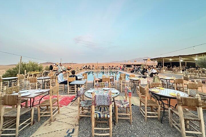 Marrakech Agafay Desert avec chameau, quad et dîner