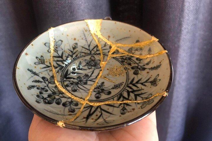 装飾作品のための現代金継ぎワークショップ