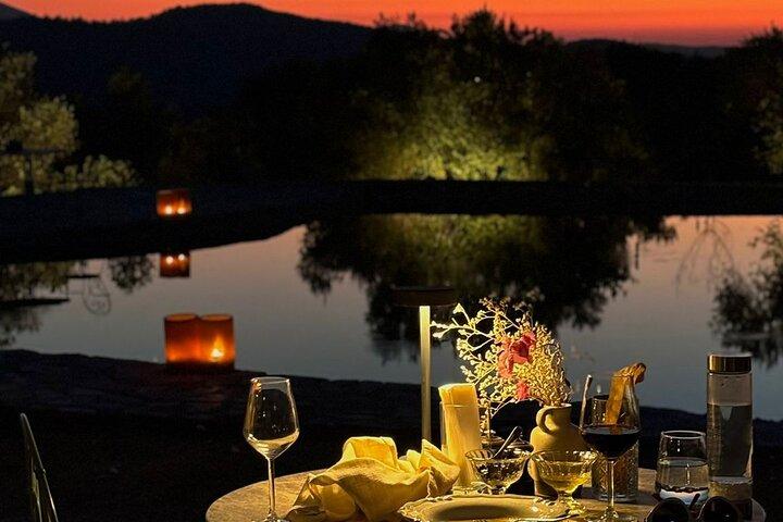 食事とワインのペアリングKarnas Vineyards Bodrumでのディナー