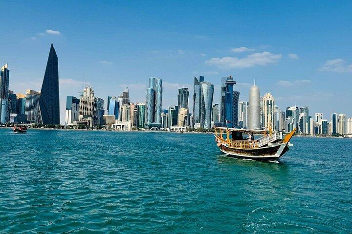 Catar : Tour por la ciudad de Doha y paseo en crucero Dhow (Private / Group Tour)