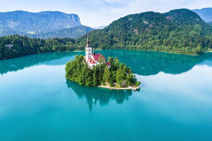 Vanuit Zagreb : Ljubljana en het meer van Bled All inclusive tour