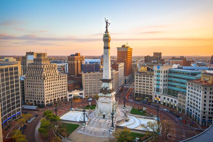 Smartphone Guided Indianapolis Downtown Sites Audio Walking Tour