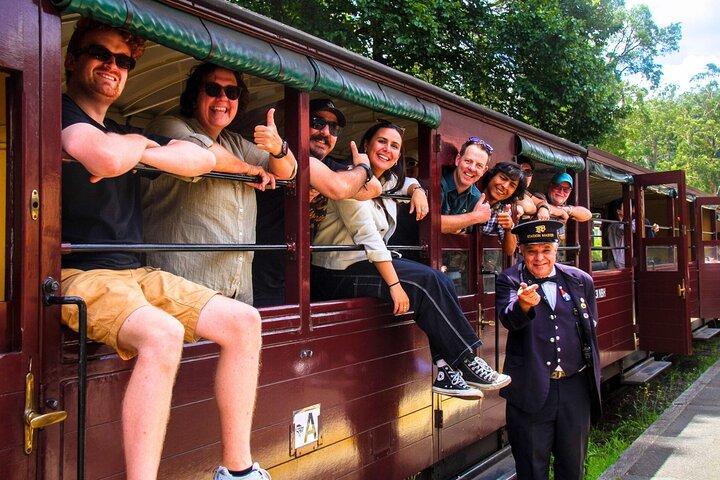 Puffing Billy stoomtrein ervaring
