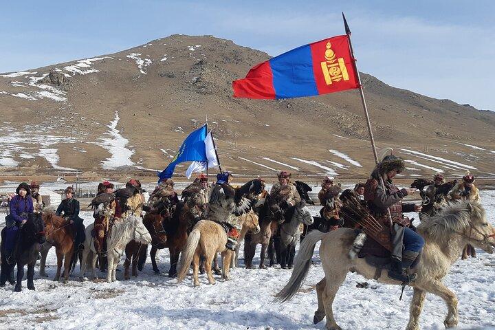 Festival del Águila Dorada en Mongolia Occidental