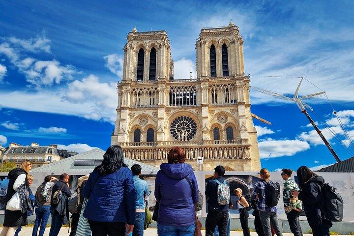 Notre Dame Exteriör Professionell guidad tur