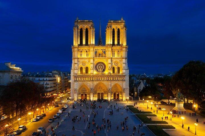 Notre Dame Exterior Visita guiada profissional
