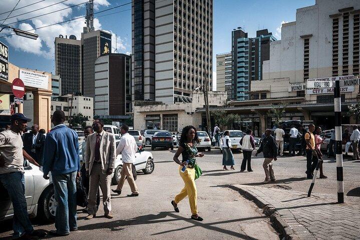 Halve dag Nairobi City begeleide wandeltocht