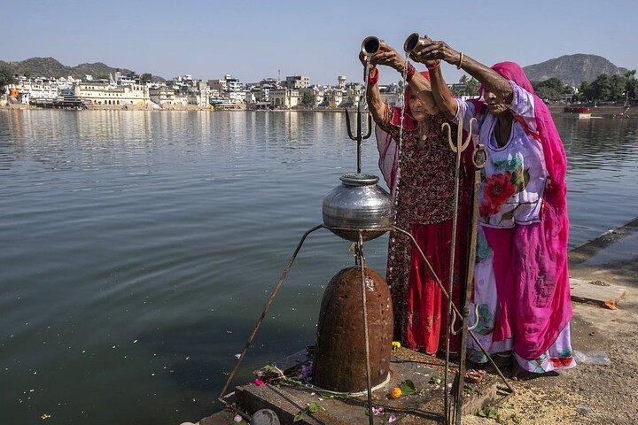Gita di un giorno da Jaipur a Pushkar con pranzo sul lago