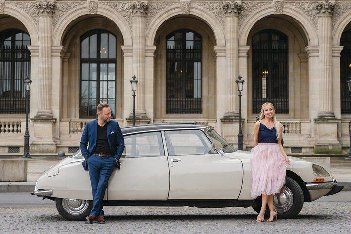 Visite de tout Paris dans une Citroën DS Vintage Open-Top