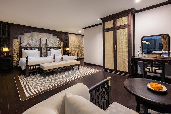 Hanoi Top Luxury Cruzeiro de 2 Dias Ha Long e Lan Ha Bay com Balcão