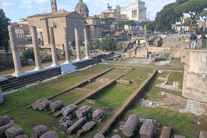 Colosseum, Forum Romanum och Palatine Hill Private Tour
