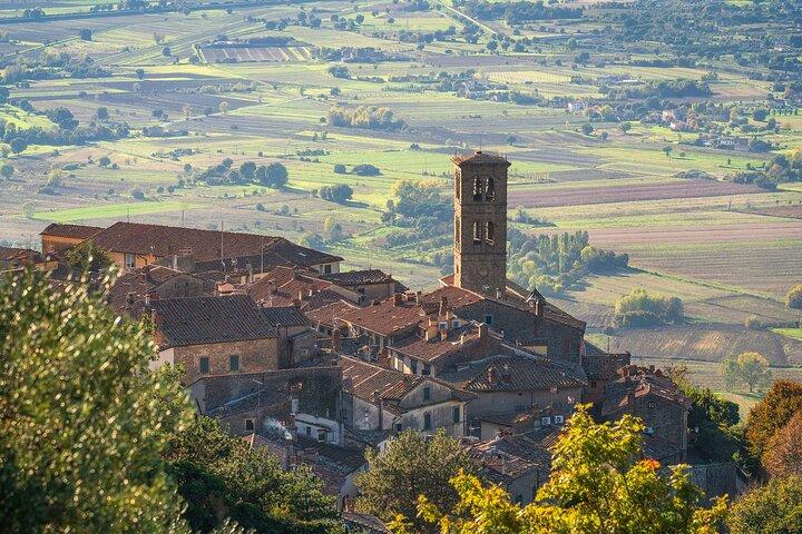 Escursione di un giorno ad Arezzo e Cortona per piccoli gruppi da Siena