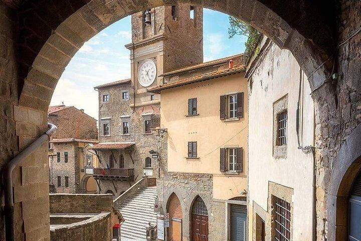 Escursione di un giorno ad Arezzo e Cortona per piccoli gruppi da Siena