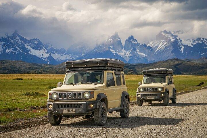 4x4 met daktent – ​​Rijden en kamperen in Puerto Natales