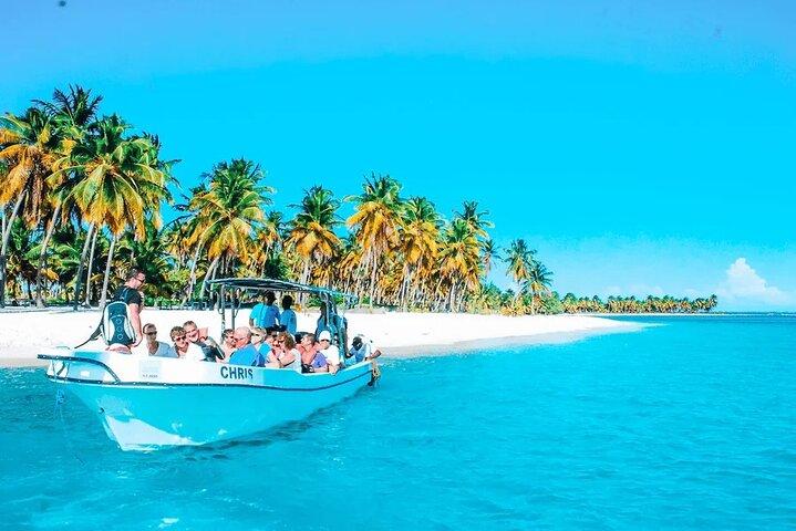 Saona Island Speedboat Tour com almoço e piscina natural