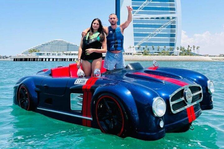 Dubai Jet Car Burj Al Arab View + GRATIS FOTO'S, VIDS & KOFFIE