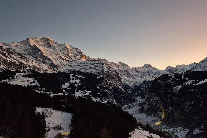 The best Sunset hike with Cheese Fondue