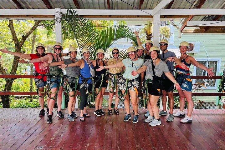 Roatan Zipline und Inselrundfahrt