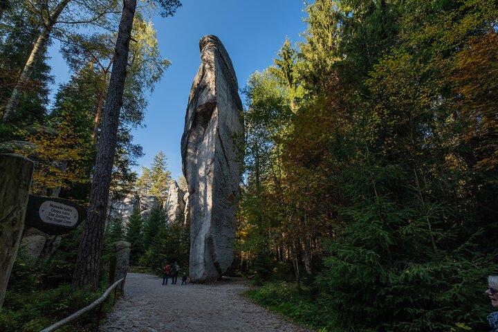 アドルスパッハ テプリツェ岩 ナルニア国物語の撮影地