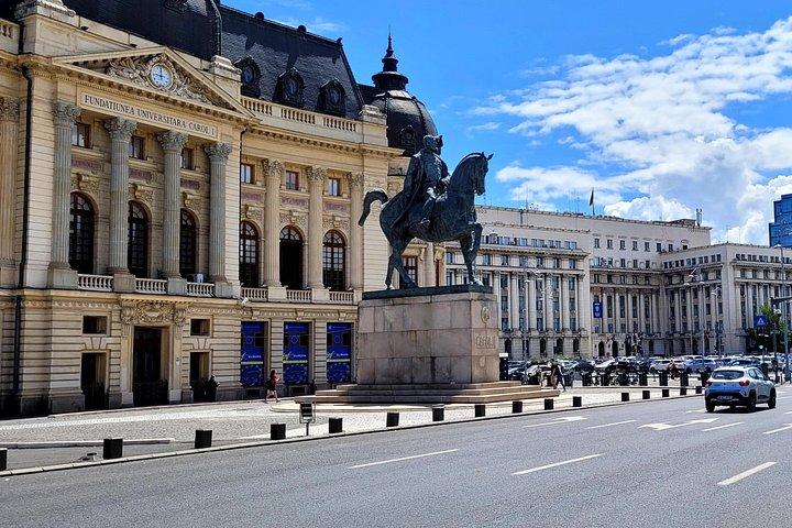 Panoramic tour of Bucharest with visits inside