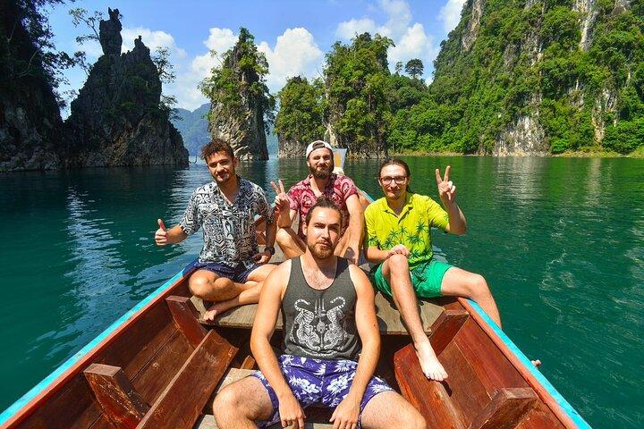 Cheow Lan Lake Tour with Diamond Cave Kayaking from Phuket