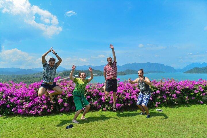 Cheow Lan Lake Tour with Diamond Cave Kayaking from Phuket