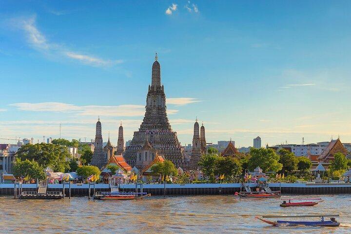 Bangkok Two-Temple Adventure: Wat Pho, Wat Arun e Crossing do Rio