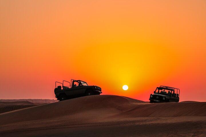 Safari patrimonial en soirée par Vintage Classe G à l'Oasis d'Al Marmoom