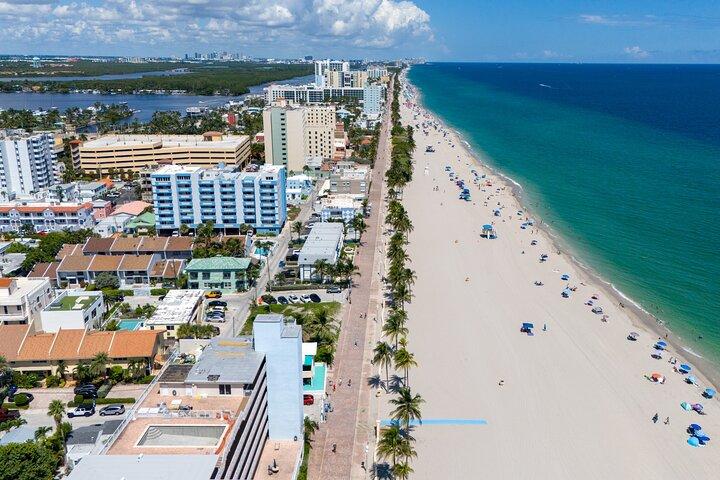 Hollywood Beach Miami Promenade erkunden