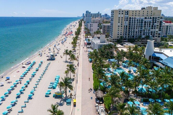 Hollywood Beach Miami Promenade erkunden