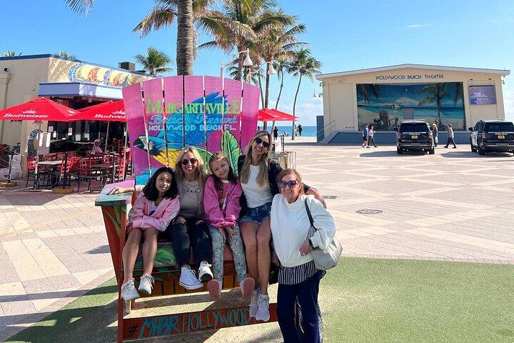Hollywood Beach Miami Promenade erkunden