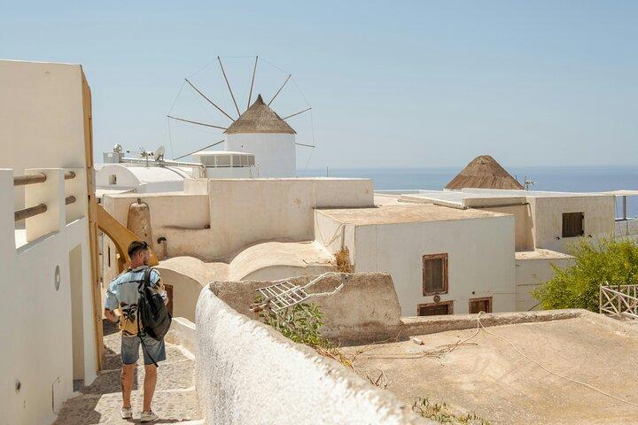 Belleza atemporal en Oia A Santorini Sesión de fotos Experiencia