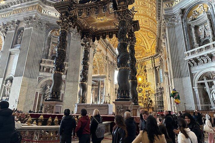 Musées du Vatican Chapelle Sixtine et Basilique Saint-Pierre Petit groupe