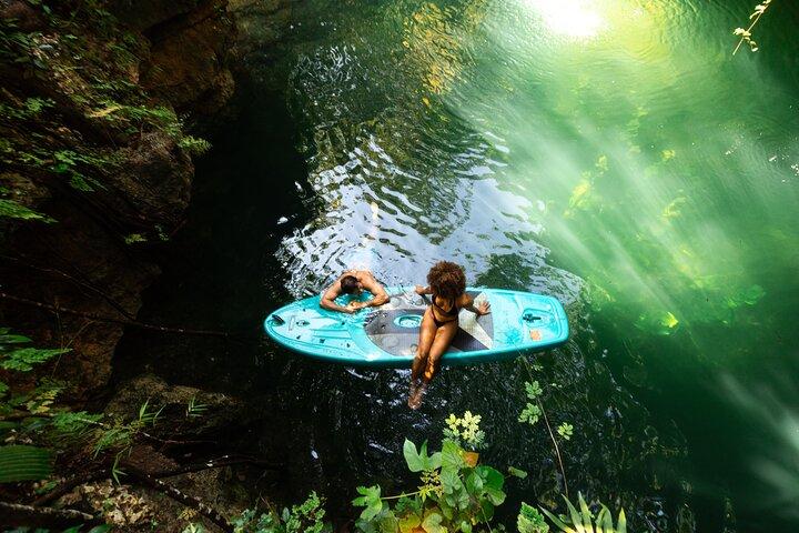 Small-Group 3 Hidden Cenotes Adventure with Tequila Tasting