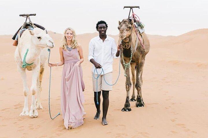 Tour privato nel deserto da Fes a Fes Tour di 1 notte e 2 giorni in campi di lusso