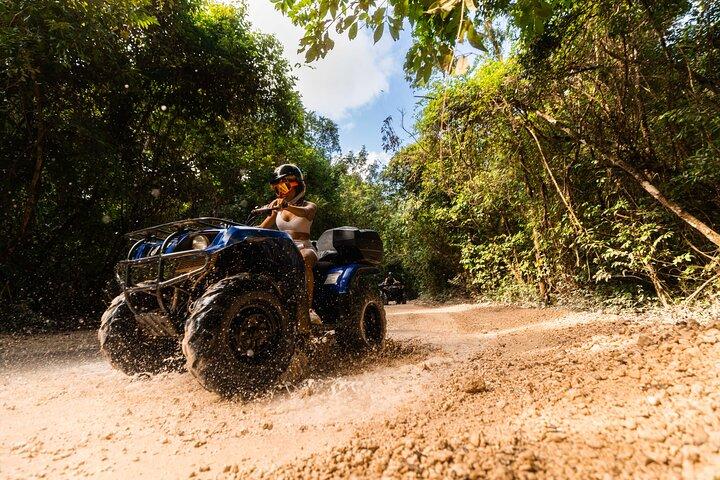 Cancun ATV Jungle Adventure, Ziplines, Cenote und Tequila-Verkostung